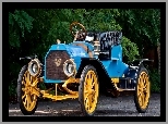 Zabytkowy, 1909, Samochód, Roadster
